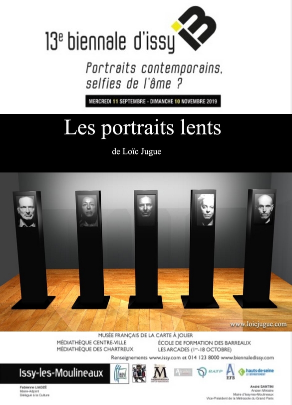 Les portraits lents de Loïc Jugue invité de la biennale d'Issy 